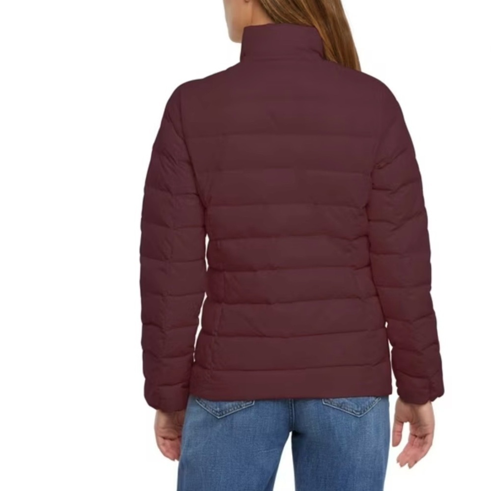 Eddie Bauer Women's Packable Jacket 650 Fill Power Down No Hood Zip Pockets 😍 - Picture 4 of 10